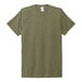 An olive green AllMade t-shirt.