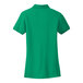 A Port Authority bright kelly green women's short sleeve polo shirt.