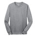 A Port & Company long sleeved grey T-shirt.