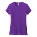 A District women's purple short sleeve t-shirt.