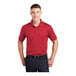 An extra large unisex red Sport-Tek short sleeve polo shirt.