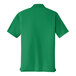 A bright kelly green Port Authority short sleeve polo shirt.