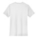 A District white short sleeve t-shirt with a logo on the front.