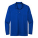 A Nike Dri-Fit short sleeve polo in blue.