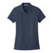 A women's River Blue Port Authority polo shirt.