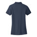 A Port Authority women's river blue short sleeve polo shirt.