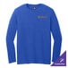 A District deep royal blue long sleeve t-shirt.
