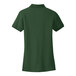 A Port Authority women's green short sleeve polo shirt.