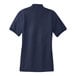 A medium navy Port Authority women's polo shirt.