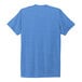 An azure blue AllMade customizable tri-blend t-shirt.