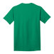 A green Port & Company T-shirt on a white background.