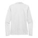 A white Nike long sleeve polo shirt.