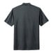 A Nike men's anthracite polo shirt with a collar and short sleeves.