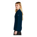 A navy Nike long sleeve polo shirt.