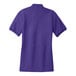 A purple Port Authority ladies' polo shirt.