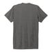 A back view of a grey AllMade Space Black T-shirt with a white logo.