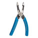 Klein Tools Klein-Kurve Heavy-Duty Wire Stripper / Cutter with blue handles.