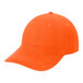 An orange Port & Company 6-panel dad cap.