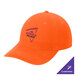 An orange Port & Company baseball cap.