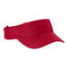 A red Visor Sport-Tek STC51.
