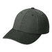 A black Port Authority dad cap with a low profile and unstructured design.