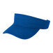 A royal blue Port & Company visor.