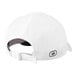 A white OGIO 5-panel athletic cap with a logo on it.