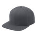 A graphite grey Sport-Tek 6-panel baseball cap.