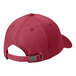 A Port Authority berry dad cap with a metal buckle on the front.