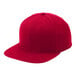 A deep red Sport-Tek baseball cap.