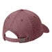 A maroon Port Authority dad cap with a metal buckle on the back.