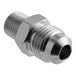 A silver stainless steel threaded male fitting for an Estella Caffe I-Type speaker.