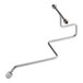 A copper backwater tubing kit with a long curved metal pipe and a handle.