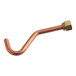 A copper pipe with brass fittings on a Estella Cafe front boiler drain assembly.