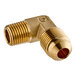A gold colored brass pipe fitting for Estella Caffe coffee machines.