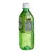 A green bottle of Assi Aloe Juice with a white cap.