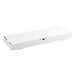A white Choice corrugated flatbread box with a lid.