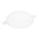 A clear plastic lid for Good Natured Simply Secure 1 1/2" PLA containers.