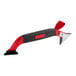 A black and red Allway Tools 3-in-1 caulk tool with a handle.