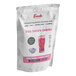 A bag of Fanale Pink Sakura Powder Mix for bubble tea on a white background.