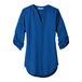 A Port Authority true blue short sleeve blouse.