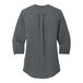 A graphite short sleeve Port Authority blouse for women.