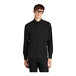 A man wearing a Mercer+Mettle black dress shirt.