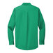 A Port Authority court green long sleeve poplin shirt.