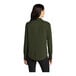 A back view of a Mercer+Mettle women's green long sleeve camp blouse.