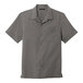 A graphite Port Authority short sleeve staff shirt.