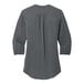 A graphite Port Authority short sleeve blouse for women.