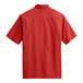 A Port Authority unisex rich red short sleeve shirt.