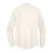 A Mercer+Mettle ivory chiffon long sleeve camp blouse.