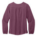 A purple Port Authority short sleeve blouse.